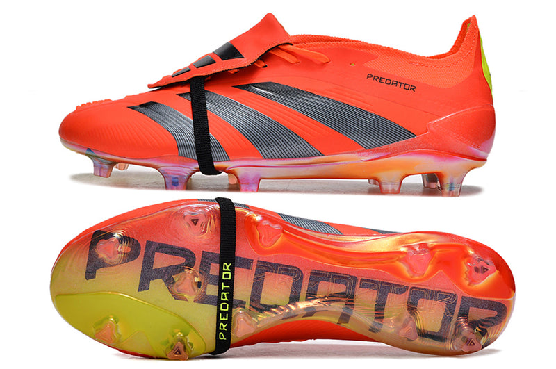 Chuteira Adidas Predator Elite Tongue FG - Laranja