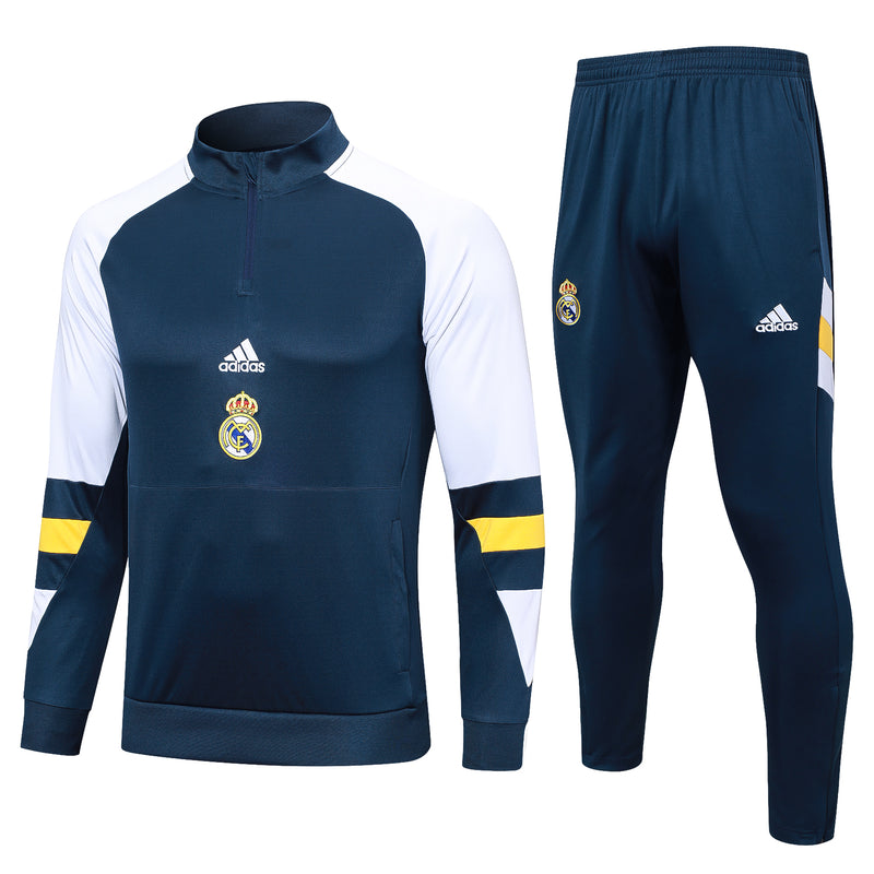 Conjunto Agasalho de Treino Real Madrid 2023/24 - Masculina