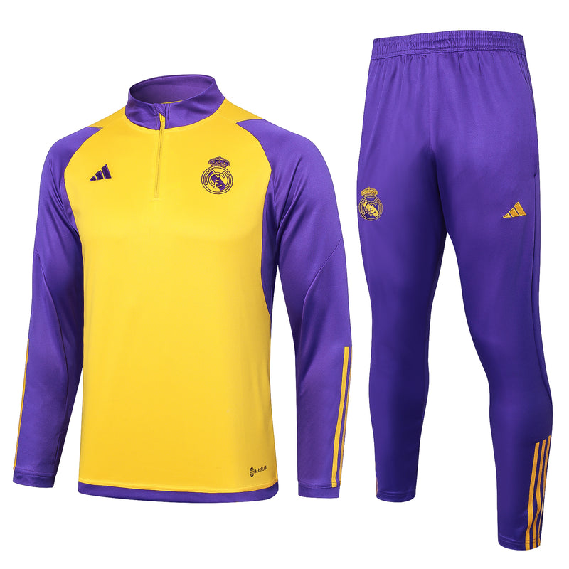 Conjunto Agasalho de Treino Real Madrid 2024 - Masculina