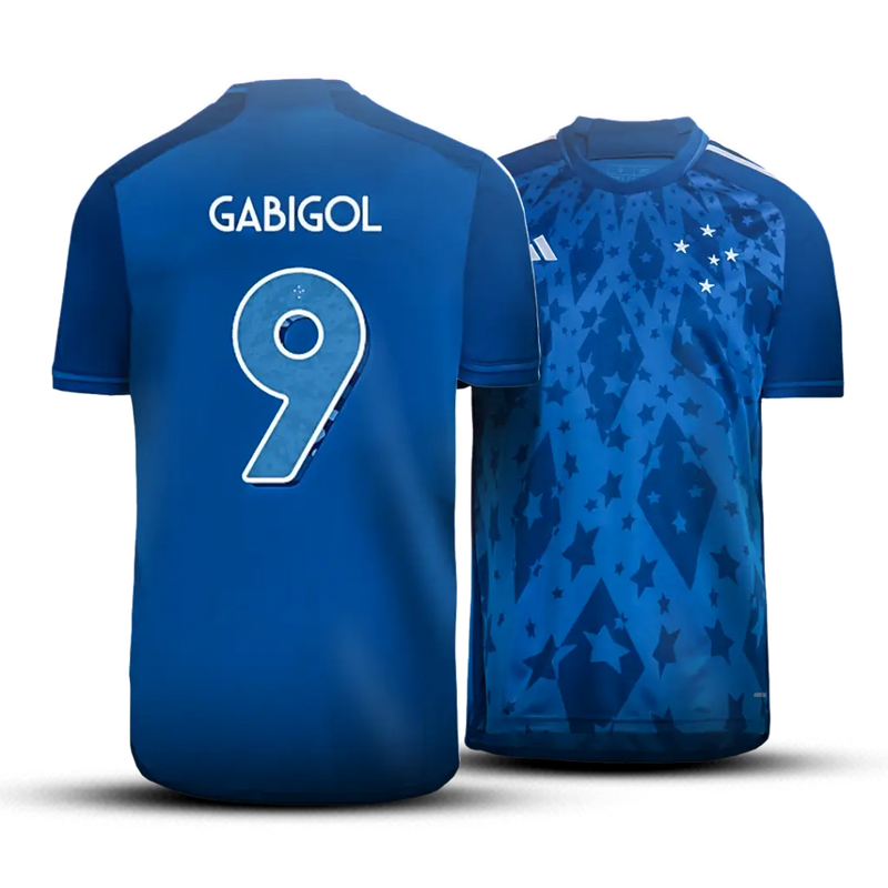 Camisa Cruzeiro I 2024/25 Torcedor Adidas Masculina - Azul