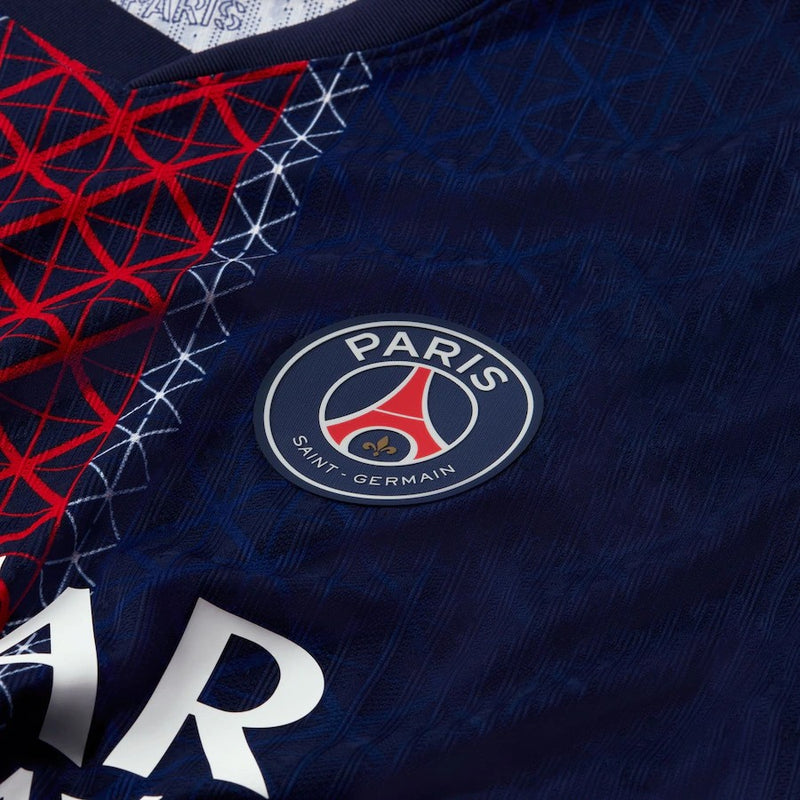 Camisa PSG I 2025/26 Nike – Azul Marinho e Vermelha – Masculina