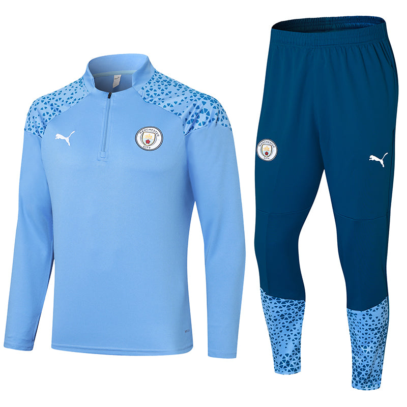 Conjunto Agasalho de Treino Manchester City 2023/24