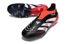 Chuteira Adidas Predator Elite 25 Laceless Campo - Preto/Vermelho