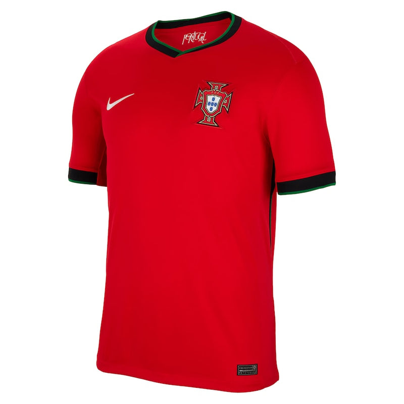 Camisa Portugal I 2024/25 Torcedor Masculino Vermelho 