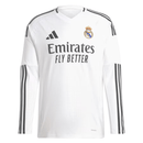 Camisa Real Madrid I 2024/25 Manga Longa "MBAPPÉ 9 - Masculino