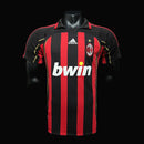 Camisa AC Milan Retrô 2006/07 Torcedor Masculina - Vermelho