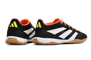 Chuteira Adidas Predator 24 Elite IC Futsal - Preto, Branco e Laranja