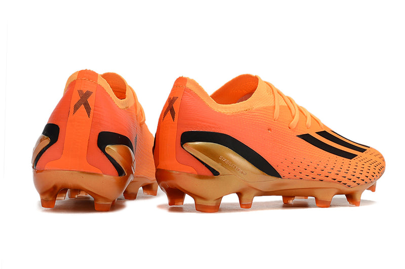 Chuteira Adidas Campo X SpeedPortal+ FG - Laranja