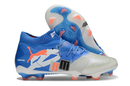Chuteira Campo Puma Future 8 Ultimate FG - Azul/Branco