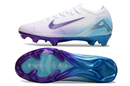 Chuteira Nike Air Zoom Mercurial Vapor 16 Elite FG Campo - Branco e Roxo