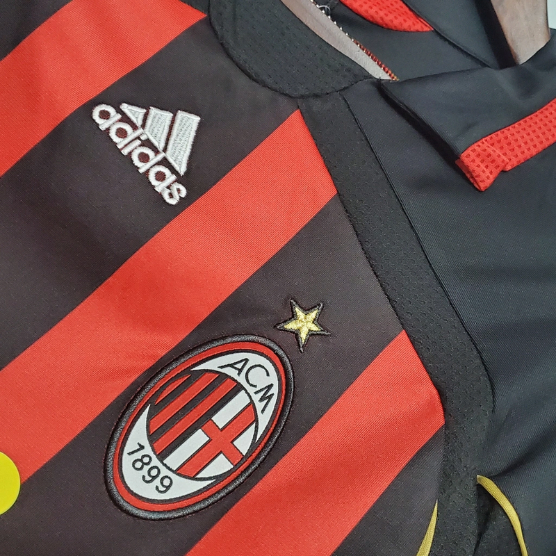 Camisa Camisa AC Milan Retrô 2007/08