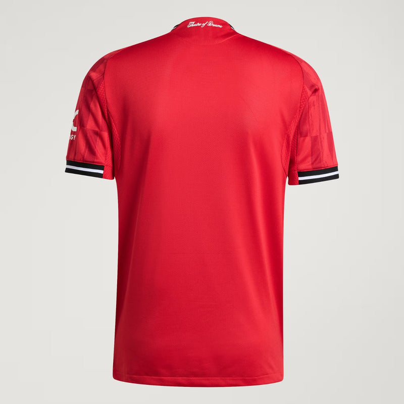 Camisa Manchester United I 2025/26 Adidas – Vermelha – Masculina