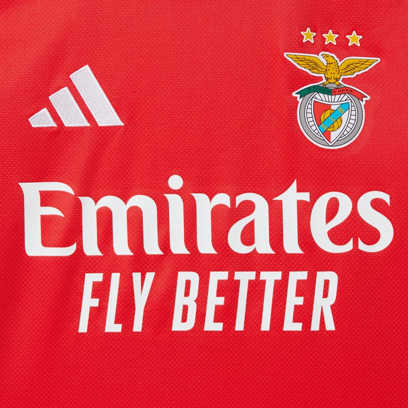 Camisa Benfica I 2025/26 Adidas – Vermelha – Masculina