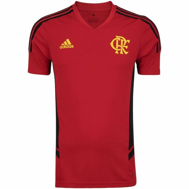 Camisa Flamengo Treino 22/23 Vermelha - Masculino
