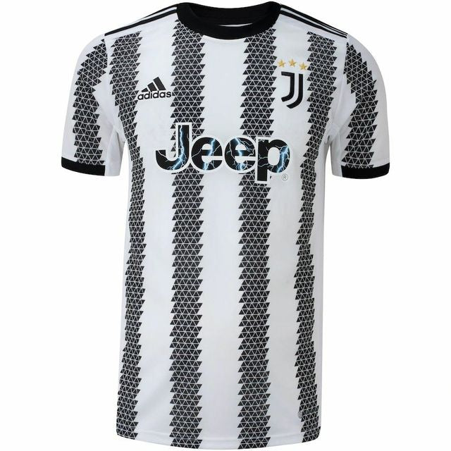 Camisa Juventus I 2022/23 Preta e Branca - Masculino