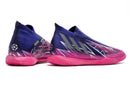 Chuteira Adidas Predator Edge.1 IC Futsal - Azul e Rosa - Imperial Outlet 