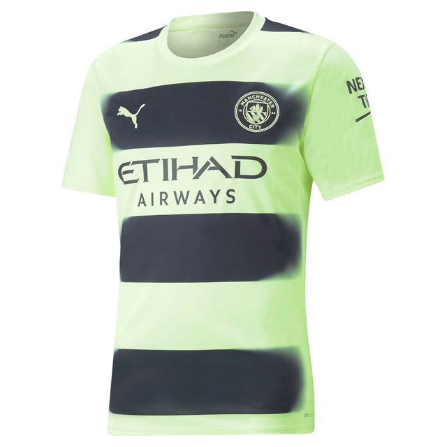 Camisa Manchester City III 22/23 Verde Neon - Masculino