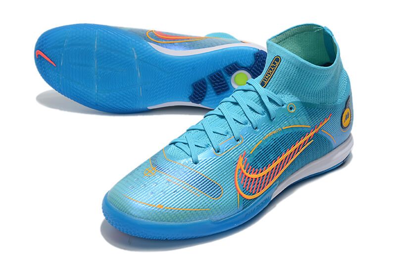 Chuteira Futsal Nike Mercurial Superfly 9 Elite IC -Azul