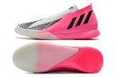Chuteira Adidas Predator Edge.1 IC Futsal - Branco e Rosa - Imperial Outlet 