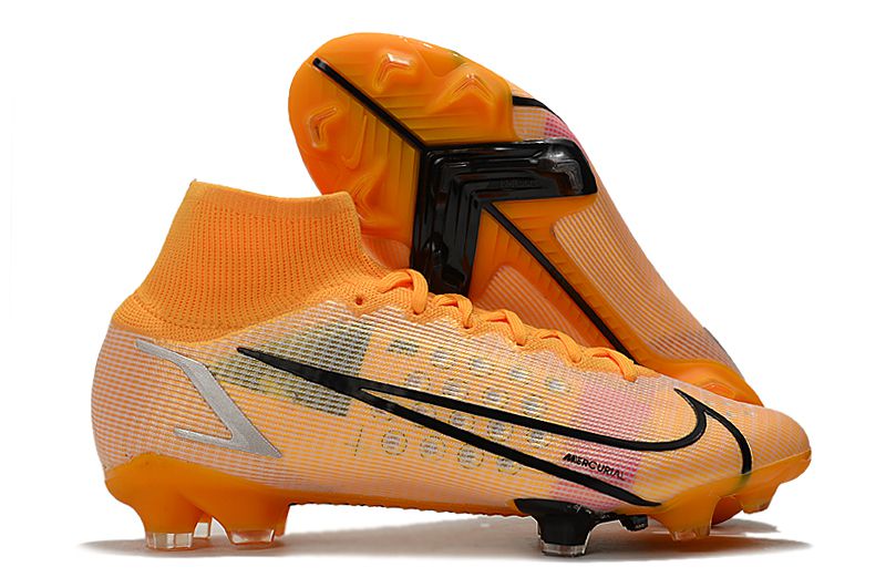 Chuteira Nike Mercurial Superfly 8 Elite FG - Laranja