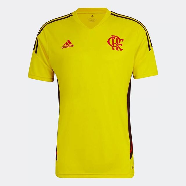 Camisa Flamengo Treino 22/23 Amarela - Masculino