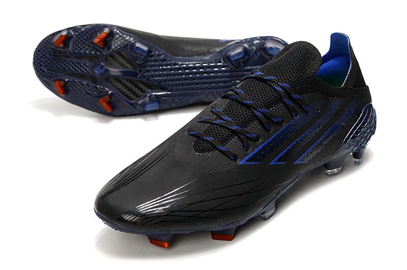 Chuteira Adidas X SpeedFlow.1 FG Campo - Preto e Azul