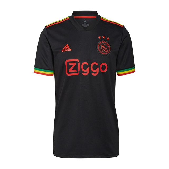 Camisa Ajax 2021/22 Preta Reggae - Masculino