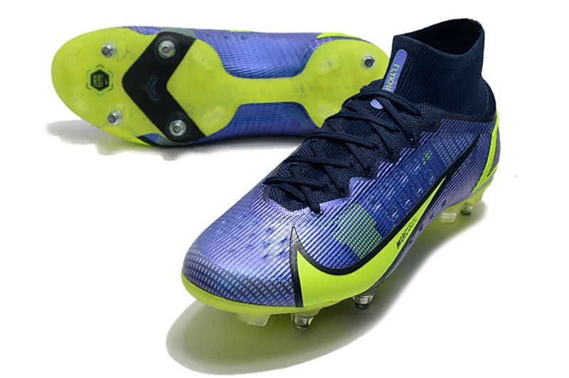 Chuteira Nike Mercurial Superfly 8 Elite SG-Pro AC - Azul