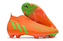 Chuteira Adidas Predator Edge+ FG - Laranja e Verde - Imperial Outlet 