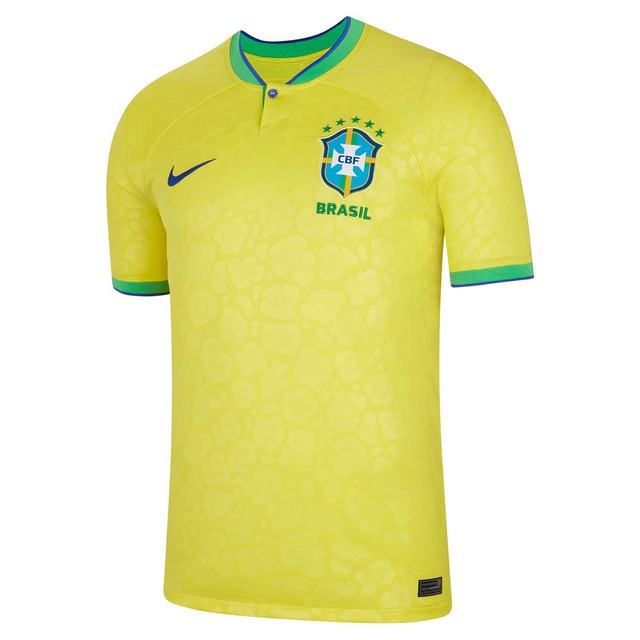 Camisa da Seleção Brasileira I 22/23 Amarela - Masculino Torcedor - Imperial Outlet 