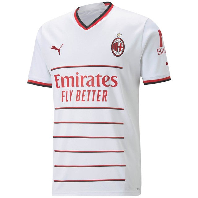 Camisa Milan II 22/23 Branca e Vermelha - Masculino