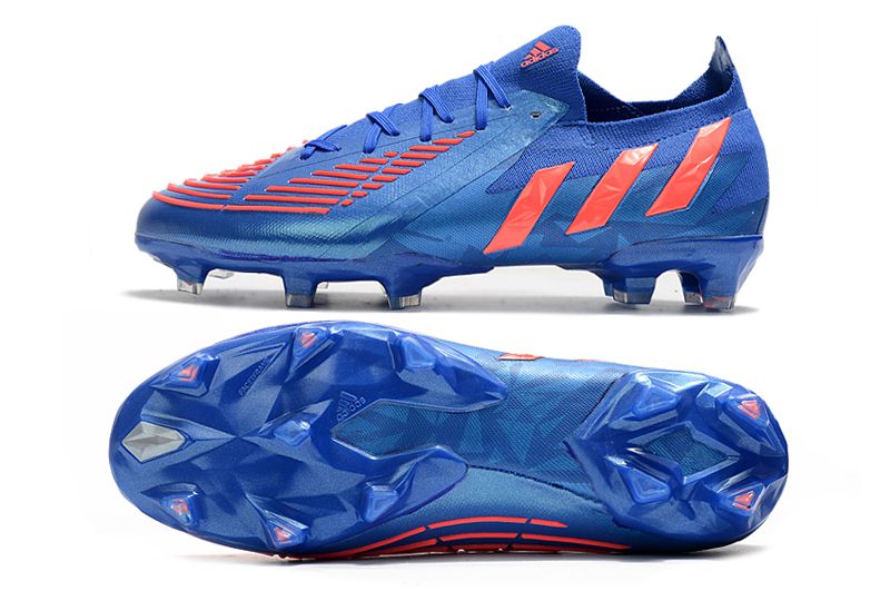 Chuteira Adidas Predator Edge.1 low FG - Azul - Imperial Outlet 
