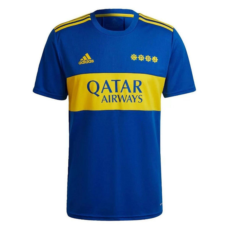 Camisa Boca Juniors I 2021/22 Azul e Amarela - Masculino