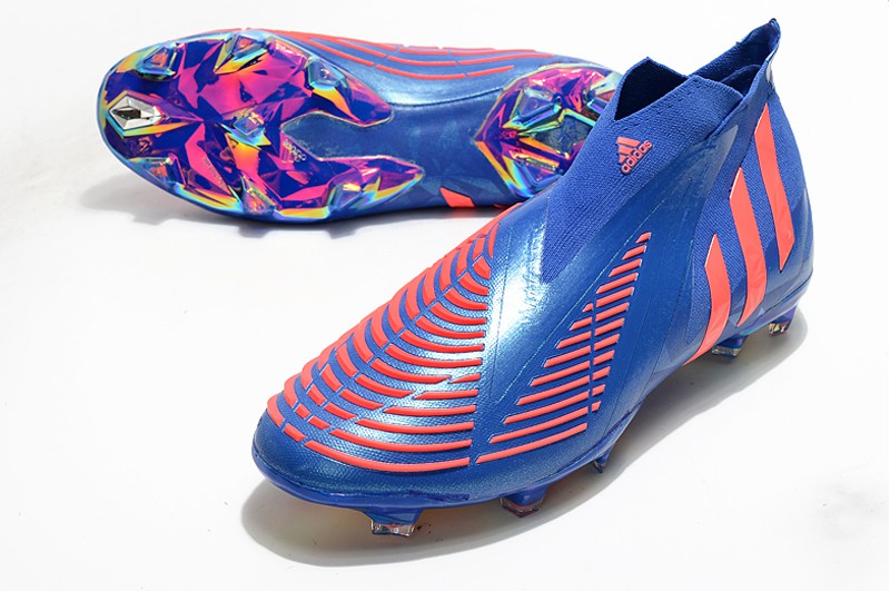 Chuteira Adidas Predator Edge+ FG - Azul - Imperial Outlet 