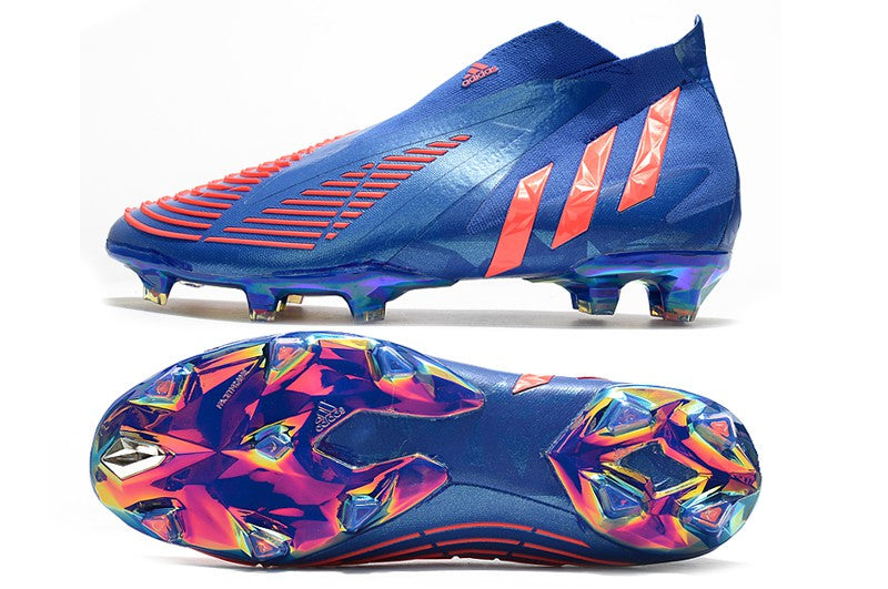 Chuteira Adidas Predator Edge+ FG - Azul