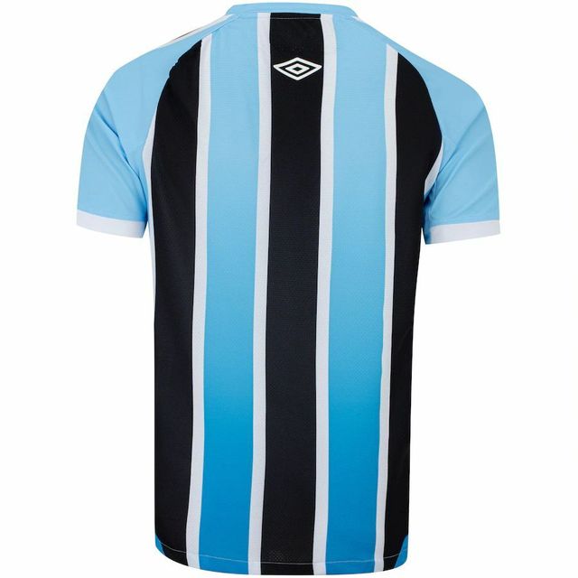Camisa Grêmio I 2022/23 Azul e Preta - Masculino