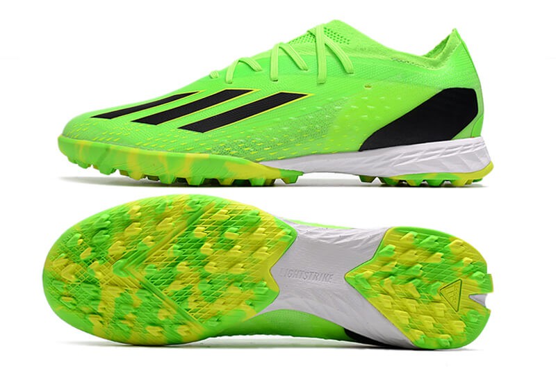 Chuteira Society Adidas X SpeedPortal.1 TF - Verde