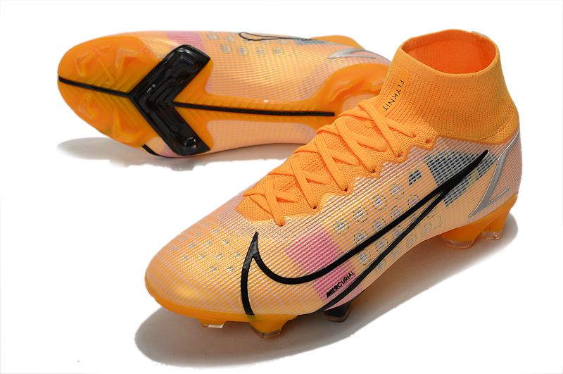 Chuteira Nike Mercurial Superfly 8 Elite FG - Laranja