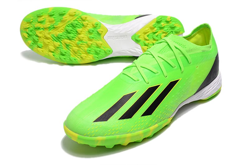Chuteira Society Adidas X SpeedPortal.1 TF - Verde