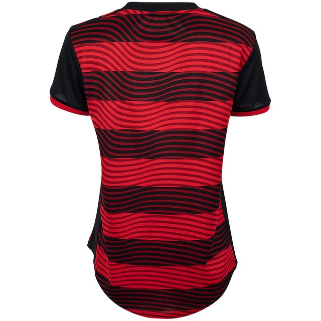Camisa Flamengo I 2022/23 Vermelha e Preta - Feminina - Loja Imperial Outlet