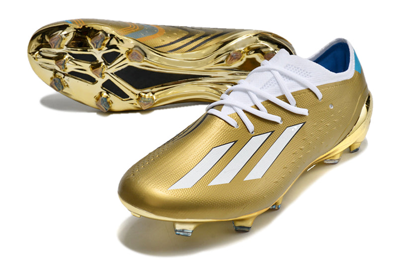 Chuteira Campo Adidas X SpeedPortal.1 FG - Dourada