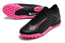 Chuteira Nike Society Phantom Ultra Venom TF - Preto/Rosa
