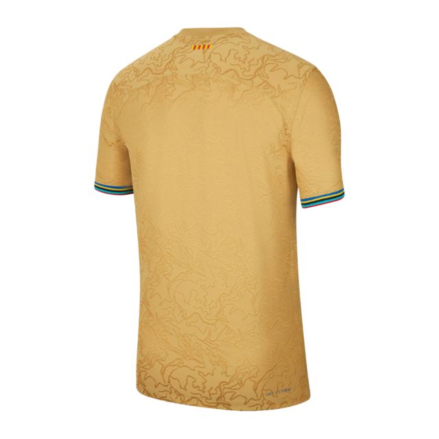 Camisa Barcelona II 2022/23 Dourada - Masculino