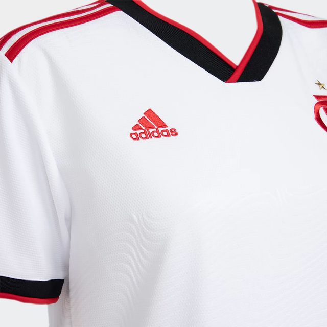 Camisa Flamengo I 2022/23 Branco - Feminina - Adidas