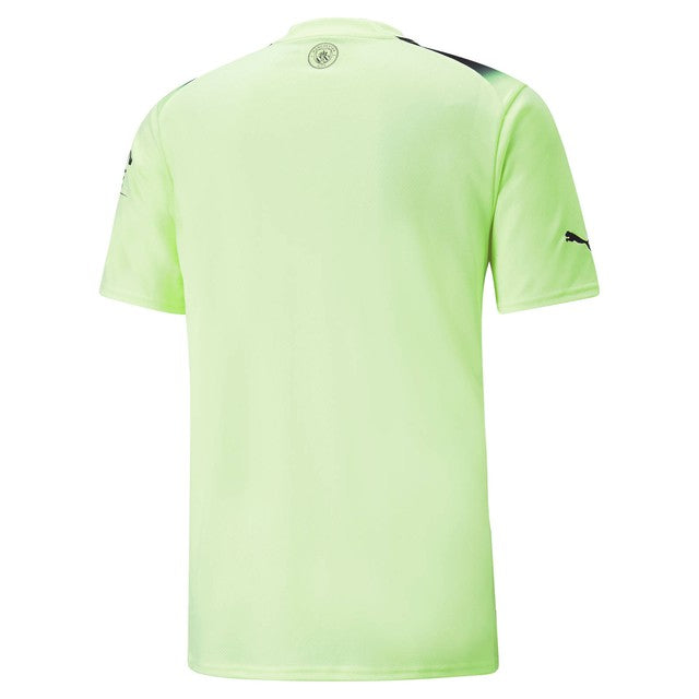 Camisa Manchester City III 22/23 Verde Neon - Masculino