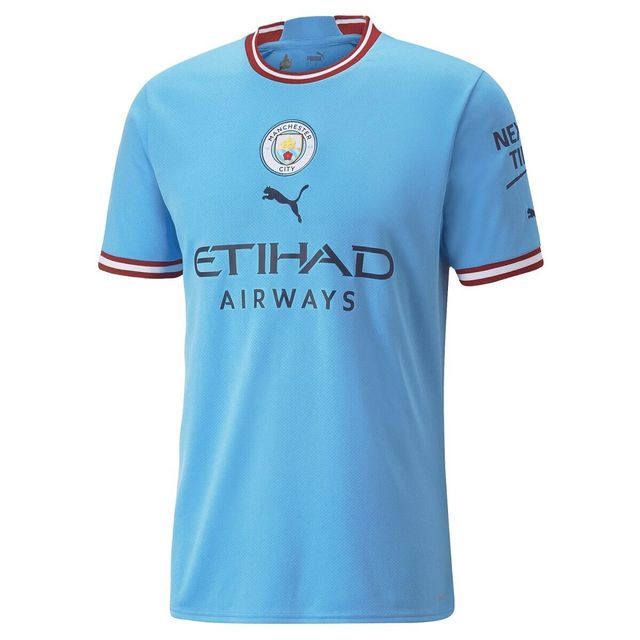 Camisa Manchester City I 2022/23 Azul Claro - Masculino