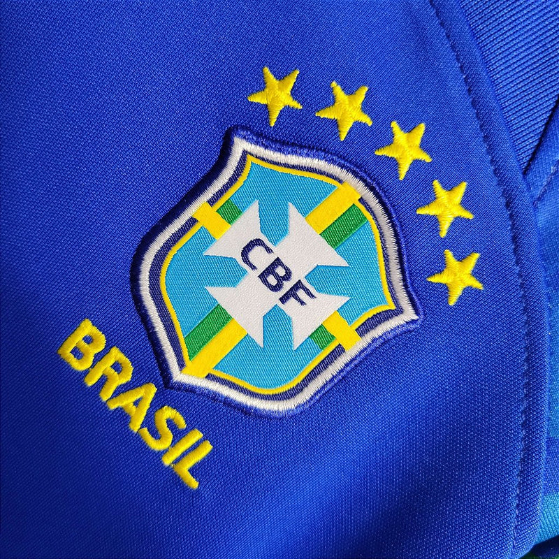 Camisa da Seleção Brasileira II 22/23 Azul - Feminina