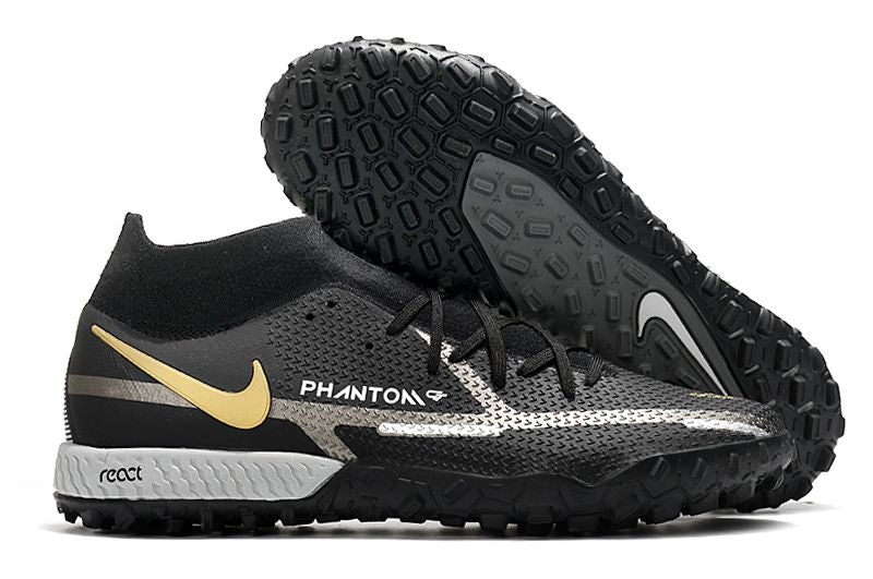 Chuteira Society Nike Phantom GT TF - Preto