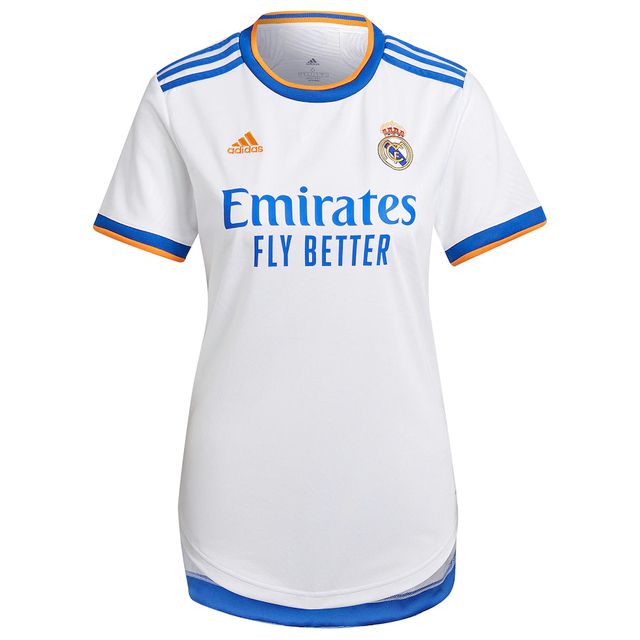 Camisa Real Madrid I 21/22 Branca - Feminina