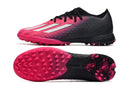 Chuteira Society Adidas X SpeedPortal.1 TF - Rosa/Preto